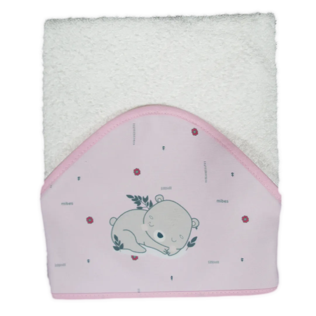 1006625 - Toall&oacute;n con capucha sublimada  "Dream Big".