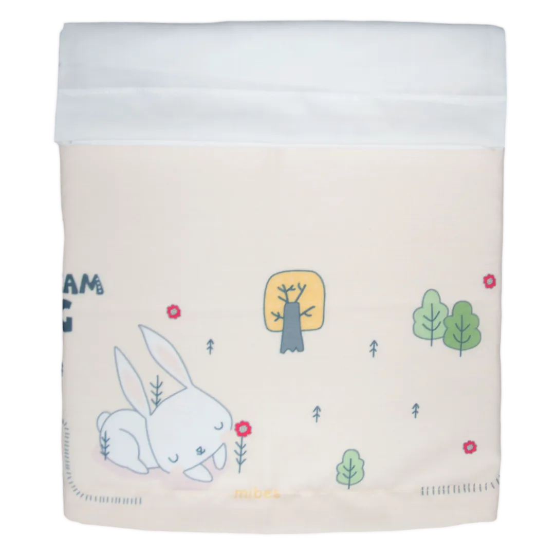 1014121 - S&aacute;bana par cuna funcional con guarda sublimada "Dream Big". 